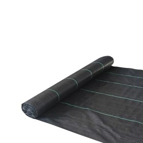 Malla Anti hierbas (Rollo 0,9x10 Metros) Malla Anti Maleza, Malla Geotextil Jardín, Tela Anti Hierbas Jardín,