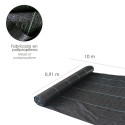 Malla Anti hierbas (Rollo 0,9x10 Metros) Malla Anti Maleza, Malla Geotextil Jardín, Tela Anti Hierbas Jardín,