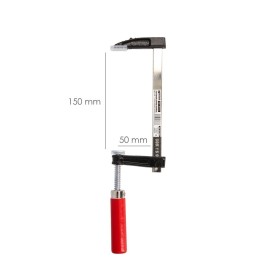 Sargento / Torniquete Mango Madera 150x 50 mm. Clips Para Madera, Sargento Carpintería, Abrazaderas Carpintería, Prensa Madera.