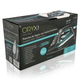 Plancha De Vapor Profesional 2.800 Watt. Vapor Constante y Golpe de Vapor, Suela Cerámica, Vapor Vertical, Sistema Anti cal,