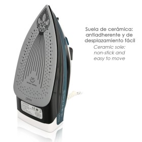 Plancha De Vapor Profesional 2.400 Watt. Vapor Constante y Golpe de Vapor, Suela Cerámica, Vapor Vertical, Sistema Anti cal,