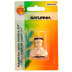 Adaptador Manguera Latón 3/4 hembra