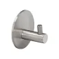 Gancho Colgador Baño Individual Toallas / Albornoz Color Inox Autoadhesivo Resistente, Sin Tornillos Gancho Colgador Baño Individual Toallas / Albornoz Color Inox Autoadhesivo Resistente, Sin Tornillos