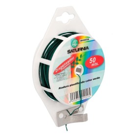 Atadura Plastificada Con Dispensador De 50 Metros. Ideal Para Entutorar, Jardín, Bonsáis, Macetas, etc.. Flexible y Duradero.