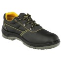 Zapatos Seguridad S3 Piel Negra WOLFPACK N.º 45 Vestuario Laboral, calzado Seguridad, Botas Trabajo. (Par)