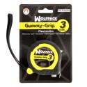 Flexómetro Gummy Grip Con Doble Freno Longitud 3 Metros Ancho 16 mm. Magnético.