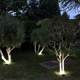 Aplique Foco Solar LED Exterior IP65, 200 Lúmenes, Sensor Movimiento y Crepuscular, Foco Led Batería, Foco Solar Batería,