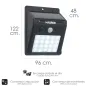 Aplique Foco Solar LED Exterior IP65, 200 Lúmenes, Sensor Movimiento y Crepuscular, Foco Led Batería, Foco Solar Batería, Aplique Foco Solar LED Exterior IP65, 200 Lúmenes, Sensor Movimiento y Crepuscular, Foco Led Batería, Foco Solar Batería,
