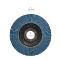 Disco Laminas Lija Circonio 115x22 mm. Grano 40