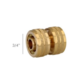 Reparador Latón Para Mangueras 3/4". Blíster 1 pieza