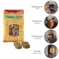 Pastillas Encendido Barbacoas Ecológicas 72 Piezas, No Toxico, Sin Olor, Favorable Medio Ambiente