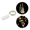 Guirnalda Luces Navidad Microled 40 Leds Color Blanco Cálido. Luz navidad interiores IP20 A Pilas (3 AA No Incluidas)