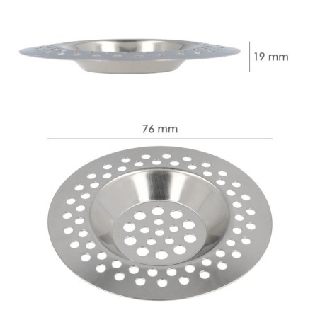 Filtro Cestillo Para Lavabo / Fregadero Inoxidable 8 cm.