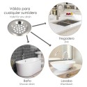 Filtro Cestillo Para Lavabo / Fregadero Inoxidable 6 cm.