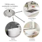 Filtro Cestillo Para Lavabo / Fregadero Inoxidable 6 cm. Filtro Cestillo Para Lavabo / Fregadero Inoxidable 6 cm.