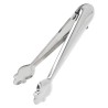 Pinzas Para Hielo de Acero Inoxidable Con Muelle de Apertura Automática. Longitud 19 cm.