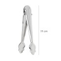 Pinzas Para Hielo de Acero Inoxidable Con Muelle de Apertura Automática. Longitud 19 cm.