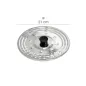 Tapadera Multiusos Acero Inoxidable Diámetro 21 cm. Uso Tapa Anti Salpicaduras y Escurridor. Tapadera Multiusos Acero Inoxidable Diámetro 21 cm. Uso Tapa Anti Salpicaduras y Escurridor.