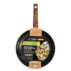 Sartén Aluminio Forjado Antiadherente Diámetro 28 x 5,5 cm. Mango Engomado / 5 capas