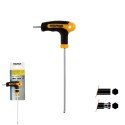 Llave Allen Con Bola Mango Bimaterial "Soft Touch" Forma T 3,0 mm. Acero Cromo Vanadio, Destornillador Allen, llave hexagonal