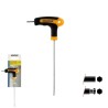 Llave Allen Con Bola Mango Bimaterial "Soft Touch" Forma T 2,5 mm. Acero Cromo Vanadio, Destornillador Allen, llave hexagonal
