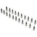 Juego Llaves De Vaso y Puntas 1/4" 46 Piezas. Con Apartador. Cromo Vanadio, Kit Llave Combinada, Kit Carraca, Juego Llaves Vaso