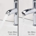 Atomizador Grifos / Monomando M28 (2 piezas) Filtro Aireador Grifo, Economizador de Agua, Difusor Grifo, Aireador Economizador