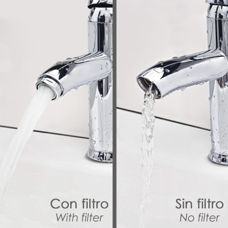Atomizador Grifos / Monomando M28 (2 piezas) Filtro Aireador Grifo, Economizador de Agua, Difusor Grifo, Aireador Economizador