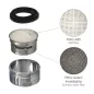 Atomizador Grifos / Monomando M24 (2 piezas) Filtro Aireador Grifo, Economizador de Agua, Difusor Grifo, Aireador Economizador Atomizador Grifos / Monomando M24 (2 piezas) Filtro Aireador Grifo, Economizador de Agua, Difusor Grifo, Aireador Economizador