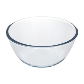 Bol De Cristal, Ideal Para Mezclas. 2.5 Litros. Libre BPA, Cristal De Borosilicato. Ensaladas, Postres, Cocina, Repostería