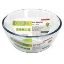 Bol De Cristal, Ideal Para Mezclas. 2.5 Litros. Libre BPA, Cristal De Borosilicato. Ensaladas, Postres, Cocina, Repostería