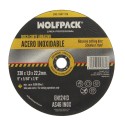 Disco Corte Abrasivo Acero Inoxidable Diámetro 230x Diámetro 22,2 mm Espesor 1,9 mm Disco Radial