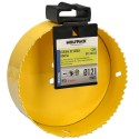 Corona Sierra Bimetal Diámetro 121 mm. Templado Térmico, Base Reforzada.