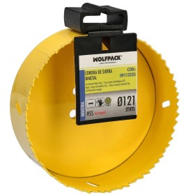 Corona Sierra Bimetal Diámetro 121 mm. Templado Térmico, Base Reforzada.
