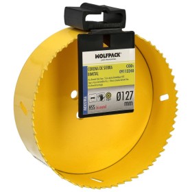 Corona Sierra Bimetal Diámetro 127 mm. Templado Térmico, Base Reforzada.