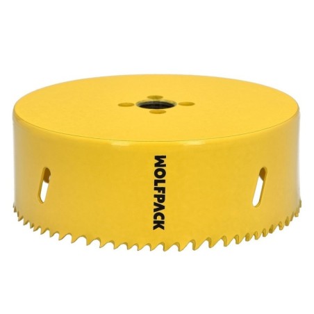 Corona Sierra Bimetal Diámetro 127 mm. Templado Térmico, Base Reforzada.