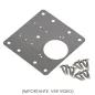 Placas de Reparación Bisagras Cazoleta 9x9 cm. 1 piezas. Placa Repara Puertas, Placa Reparación Bisagras Mueble Placas de Reparación Bisagras Cazoleta 9x9 cm. 1 piezas. Placa Repara Puertas, Placa Reparación Bisagras Mueble