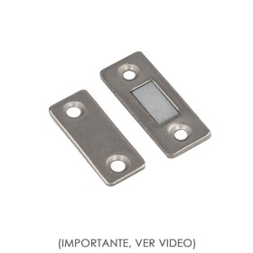 Cierre Imán Universal Atornillable/ Adhesivo Para Puertas / Cajones / Frigoríficos / Armarios.