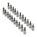 Juego Llaves De Vaso y Puntas 1/4" 46 piezas. Con Apartador. Cromo Vanadio, Kit Llave Combinada, Kit Carraca,