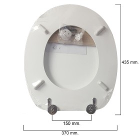 Tapa W.C. Blanco Deluxe