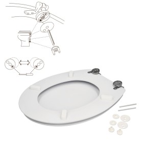 Tapa W.C. Blanco Deluxe