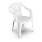 Silla Respaldo Bajo Resina Monobloc, Color Blanco, Modelo  Lyra Silla Respaldo Bajo Resina Monobloc, Color Blanco, Modelo  Lyra