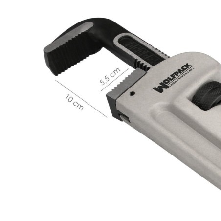 Llave Stillson Heavy Duty Aluminio 24" Llave Para Tubos, Llave Plomería, Llave Para Tuberías, Llave Grifa.