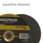 Disco Corte Abrasivo Metal Diámetro 230 x Diámetro 22 mm. Espesor 3,2 mm. Disco Radial / Amoladora Universal