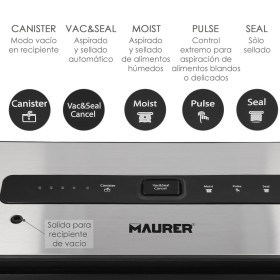 máquina Envasar Al Vacío Maurer 130W.