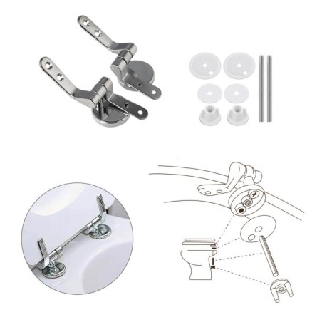 Kit Bisagra Asiento W.C.