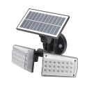 Aplique Solar Led Doble Con Sensor de Movimiento / Crepuscular 450 Lúmenes. protección IP65