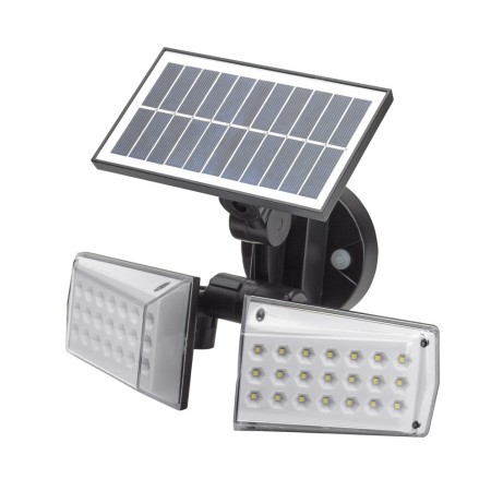 Aplique Solar Led Doble Con Sensor de Movimiento / Crepuscular 450 Lúmenes. protección IP65