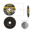 Disco Corte Abrasivo Metal Diámetro 115 x Diámetro 22 mm. Espesor 3,2 mm. Disco Radial / Amoladora