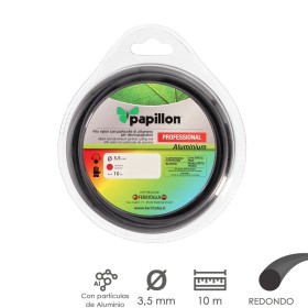 Hilo Nylon y Aluminio Desbrozadoras Redondo Professional Diámetro 3,5 mm. Rollo 10 metros.